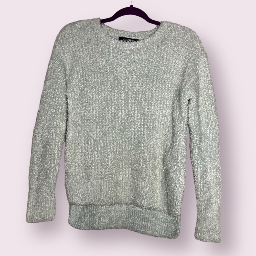 Ellen Tracy Mint Super Soft Knit Sweater Small